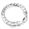 925 Silver Bracelet Sideways Silver Bracelet 6MM8MM10MM Bracelet Men & Women Jewelry