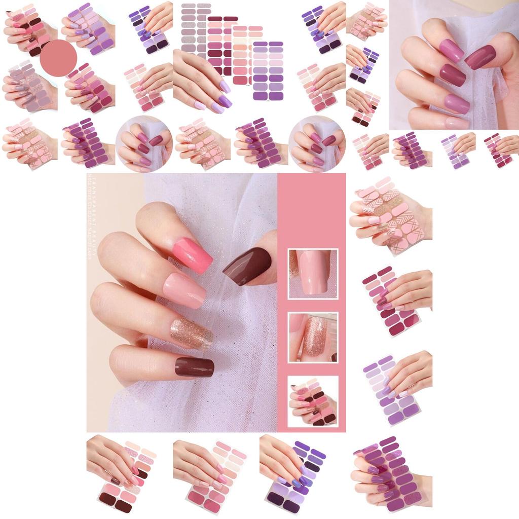 Ze-0439ze-0440ze-0441ze-0442ze-0443ze-0444ze-0445ze-0523 Various Sizes Available Trendy And Minimalist Nail Stickers