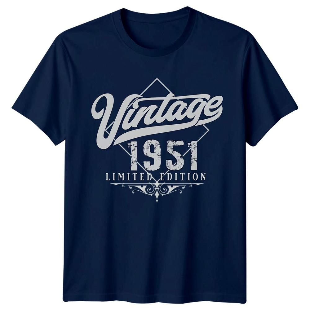 Vintage 1951 Limited Edition 75th Birthday Unisexs TShirt Gift