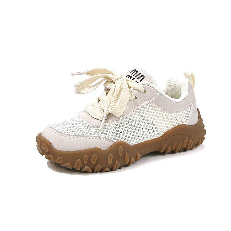 

Children s mesh breathable sneakers 2025 new spring and summer boys running shoes girls Forrest Gump shoes non-slip German training shoes 37