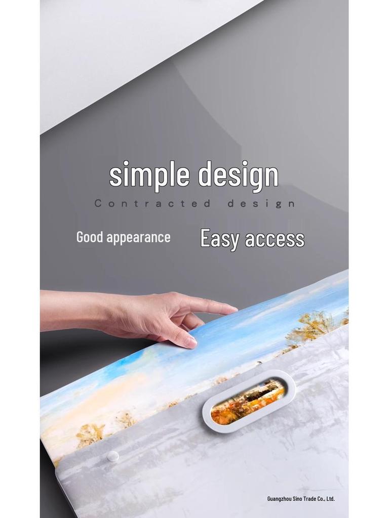 4K Art Portfolio Album: Sketch, Paint, Draw & Store In 8K Document File Folder