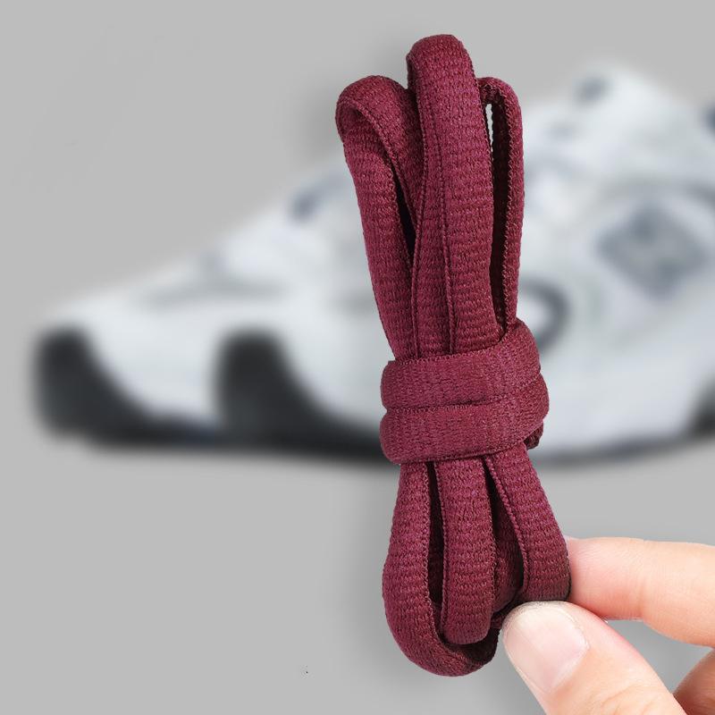 9MM Halbrunde Schnürsenkel, Präzisionsgewebte Abriebfeste Schnürsenkel, Mehrfarbige Ersatzschnürsenkel für Sneaker & Alltagsschuhe