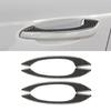 Real Carbon Fiber Car Exterior Door Handle Cover Trim For Porsche Macan 2014-21