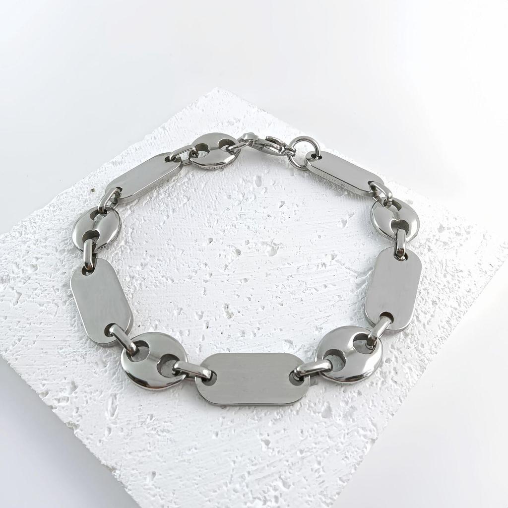 Handmade Emperor Chain Fashion Necklace - Smooth Stainless Steel