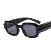 2024 Fashion Retro Custom Logo Candy Colors Thick Frame Sunglasses Women Men Colorful Small Square Unisex Sunglasses
