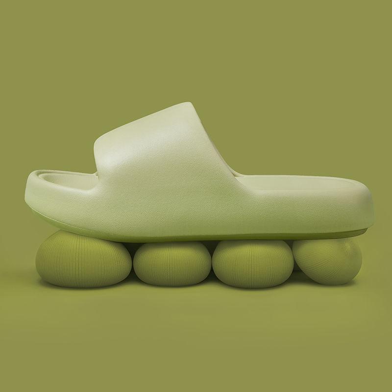 Men's Durable Non-Slip Thick-Soled Bathroom Slippers