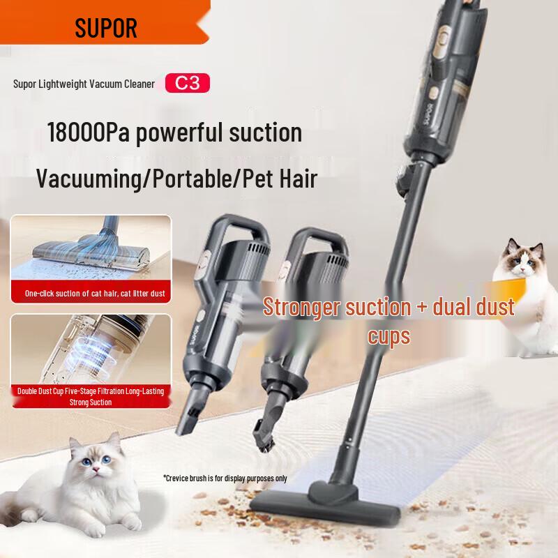 SUPOR EVCS-C3 Automatic Vacuum Cleaner CN plug (adapter included)