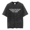 Charli Xcx Crash Album Graphic Print TShirt Unisex Women Vintage Washed Oneck Cotton Summer Gothic YK Loose Casual Oversized Tee
