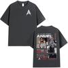 Rapper Anuel AA Album 2025 Graphic T Shirt Unisexs Hip Hop Gothic Retro Short Sleeve TShirts Clothing High Quality Cotton Tshirt