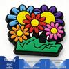 PVC Plant Series Cute Flower Shoe Charms - Versatile Accessories for Hole Shoes
