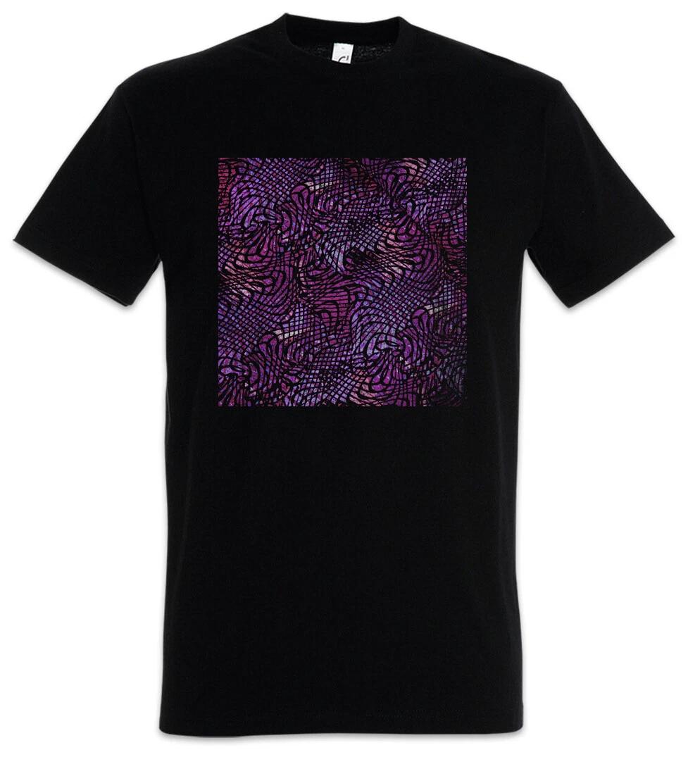 Kaleidoscope Square I Men s T-Shirt Crystal Kaleidoscope Psychedelic Art Art 2XL