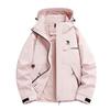 Camel Men's and Women's Three-in-One Jacket for Autumn/Winter Outdoor Hiking and Mountaineering.