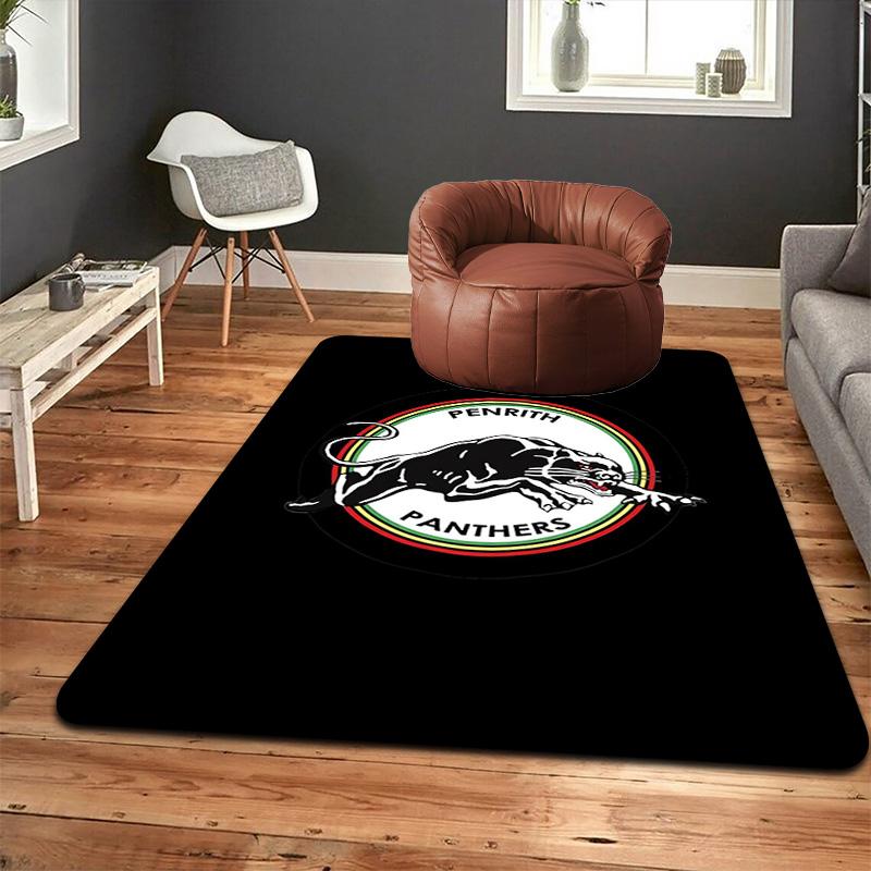 PenrithPanthers Rug Floor Mat for Living Room or Bedroom Soft and Comfortable Carpet a Gift for Birthday and Holiday.NFF0928131
