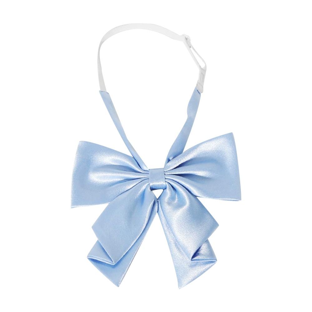 Fashion Uniform Sailor Suit Collar Bowknot Oversized Swallowtail Bowknot  For Women College Girls