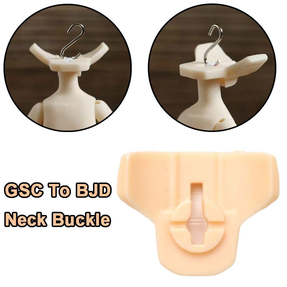 Plastic Hook GSC To BJD Neck Buckle Gasket OB11 Doll Neck Brace BJD Transfer  For 1/12 Doll Repair
