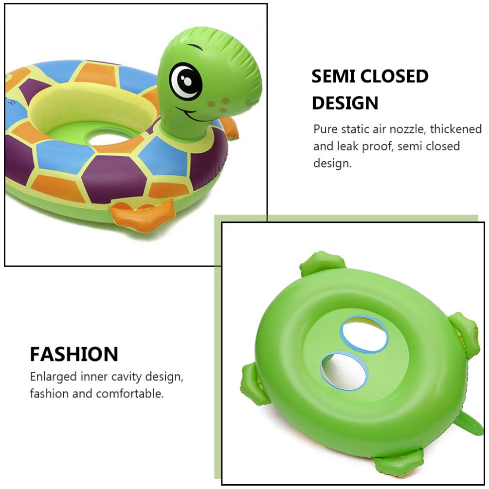 LIOOBO Kids Baby Foot Float Kids Animal Turtle Float Float, Float, Float, Insert, Boat, Float, Summer, Thick, Durable, Design,