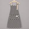 Cotton Japanese Waist Aprons Breathable Geometry Cooking Smock Anti Dirty Gardening Work Clothes For Cleaning Cooking Baking
