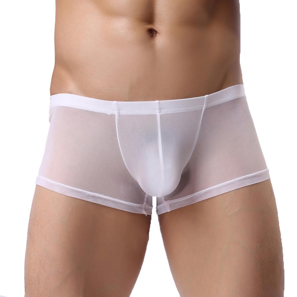 Men's Underwear, Straight Angle Underwear, Transparent And Sexy Underwear