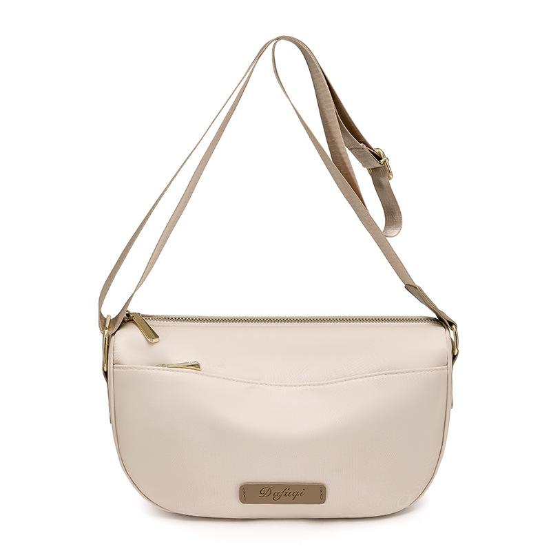 Borsa a Spalla Casual da Donna Tendenza Monocolore Oxford Impermeabile Semplice All Stylish Borsa a Tracolla