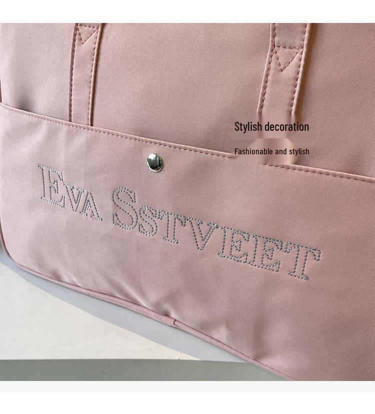 Damen Leichte Wasserdichte Sport-Duffle-Reisetasche mit Großem Fassungsvermögen