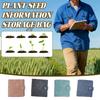Plant Seed Storage Rapeseed Envelope Storage Insert Flower Vegetable