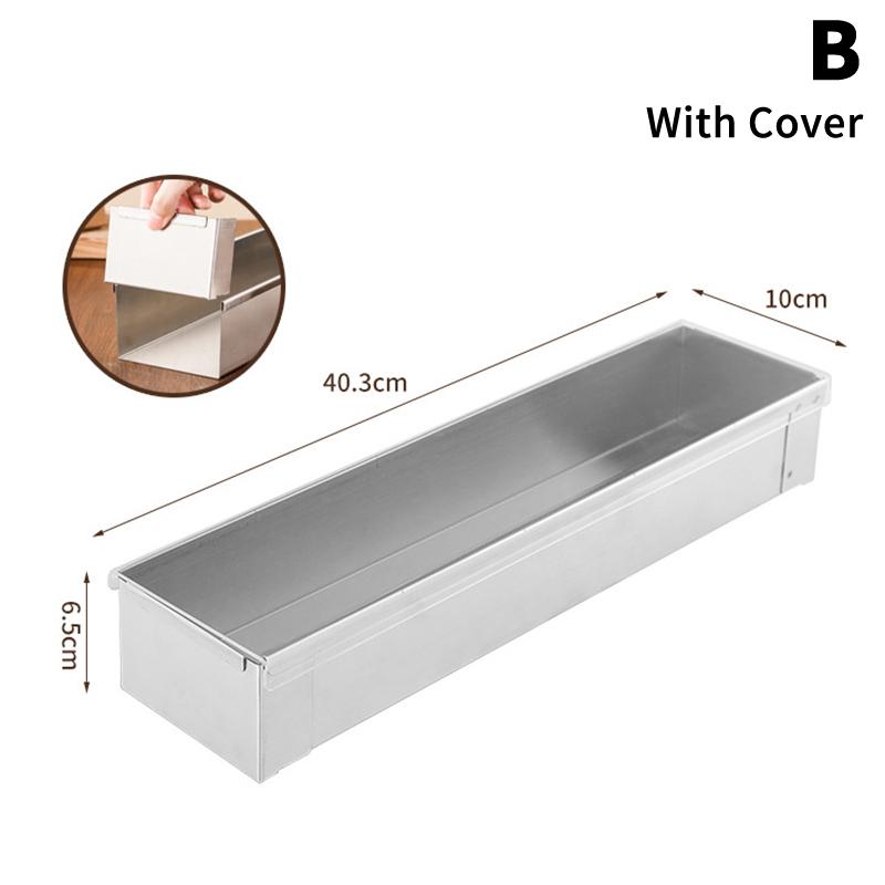 Tiramisu Muffin Pan Stainless Steel Cheesecake Pan Baking Mould Rectangle Cake Pan For Birthday Cake Cake Bread Chiffon Tiramisu