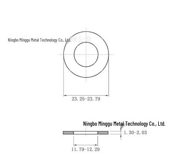 1/2 Inch 316 Stainless Steel Narrow Type Flat Washer, Large SAE/USS Flat Washer