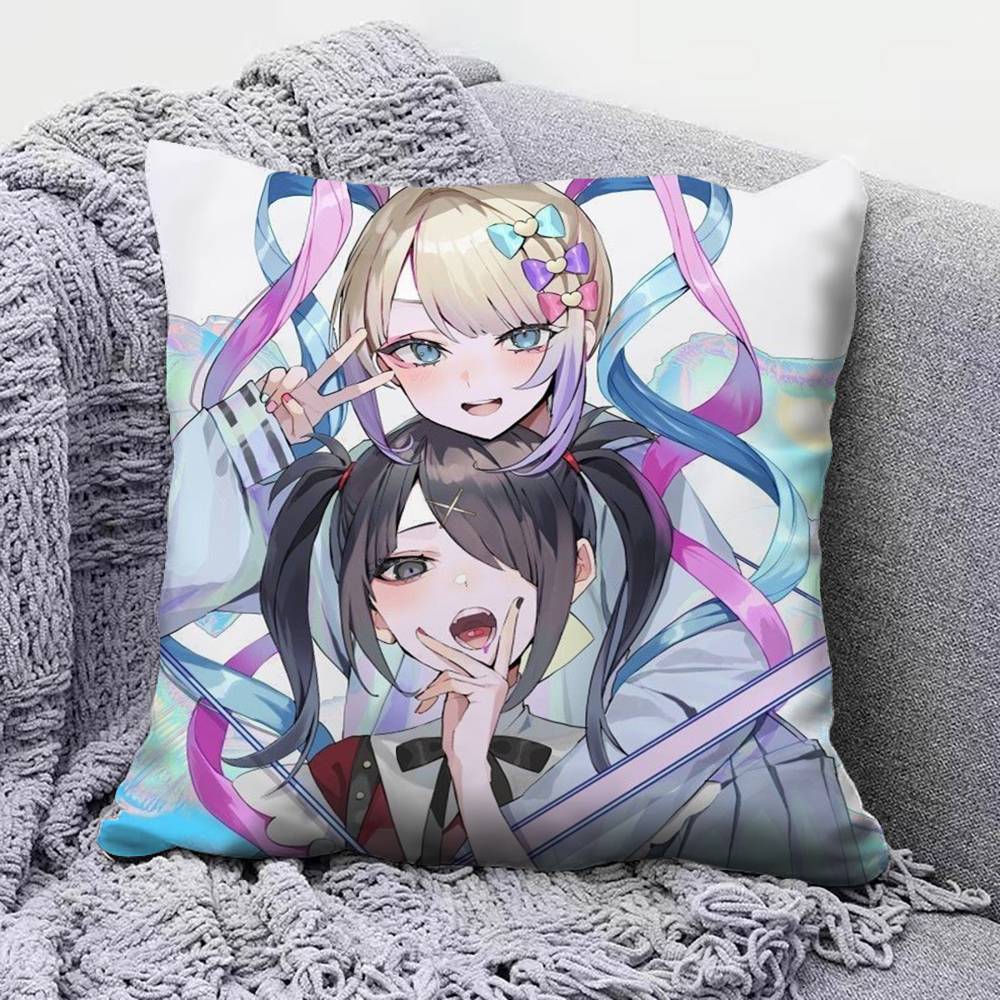 Needy Streamer Overload Game Home Sofa Cushion Covers and Aecorative Custom Pillow Covers