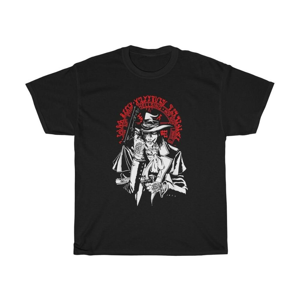 Hellsing Alucard Castlevania Ultimate Vampire Unisex Anime Shirt Unisexga TShirt M