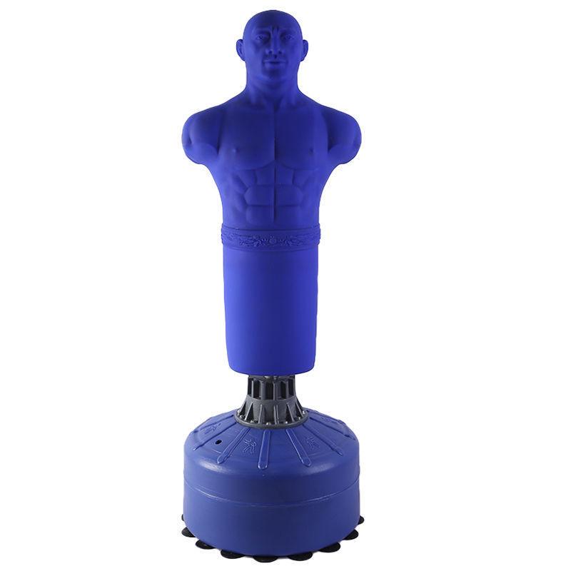 XSZ Silicone Human-Shaped Boxing Dummy: Adult Professional Freestanding Rubber Sandbag for Taekwondo and Sanda Training.