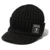 SHIMANO Black Brimmed Knit Cap CA-054X (Free Size)