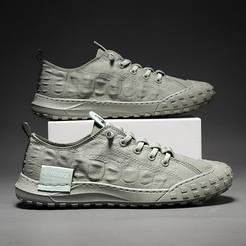 

Весна 2025 новые парусиновые кеды корейская версия тканевые мужские туфли зонтичная ткань сумка на носке мужские ледяной шелк повседневная обувь 44