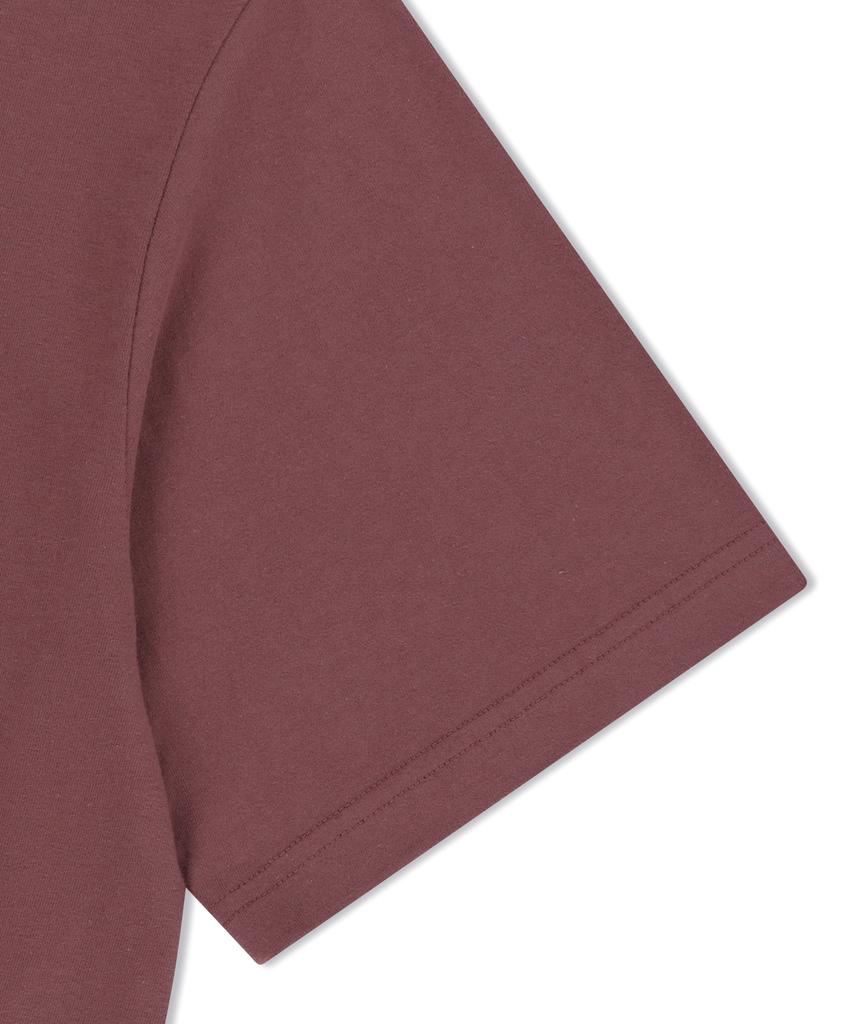 BROWNBREATH Tag Tee - Brick Red