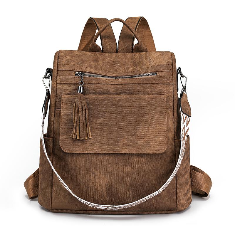 New fashion casual women's backpack anti-theft backpack