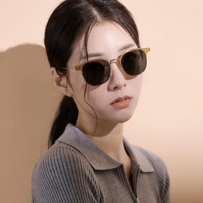 Genova Metal Combination Sunglasses