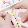 25Set T5 Plastic Heart Shape Snap Buttons12Mm Fasteners Quilt Cover Sheet Button For Scrapbooking Crafts Clothes Clip Accessorie