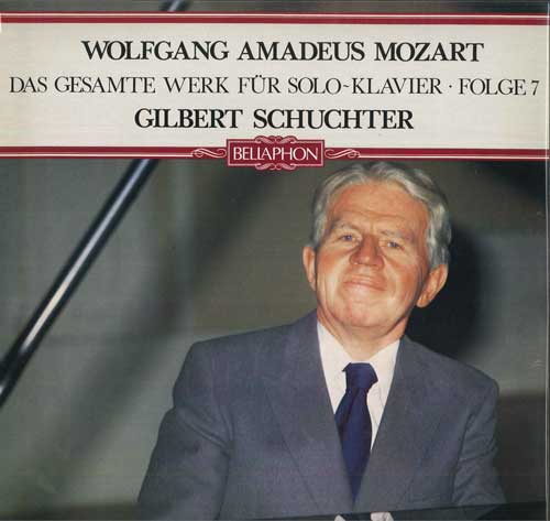 

LP Record GILBERT SCHUCHTER - Mozart Das Gesamte Werk Fur Solo-kl 67005008 BELLAPHON 1983 Germany Classical Used