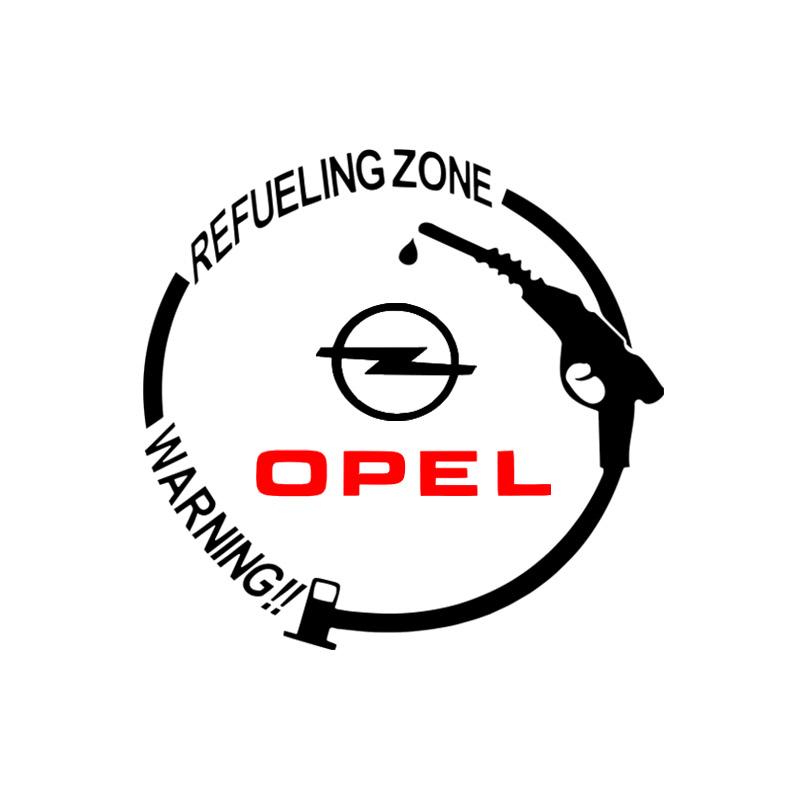 1 ks Nálepky na víčko palivové nádrže auta Vinylové Módní Dekorační Samolepky Příslušenství Pro Opel Astra j Insignia Astra g Corsa Zafira b Mokka Vivaro Meriva