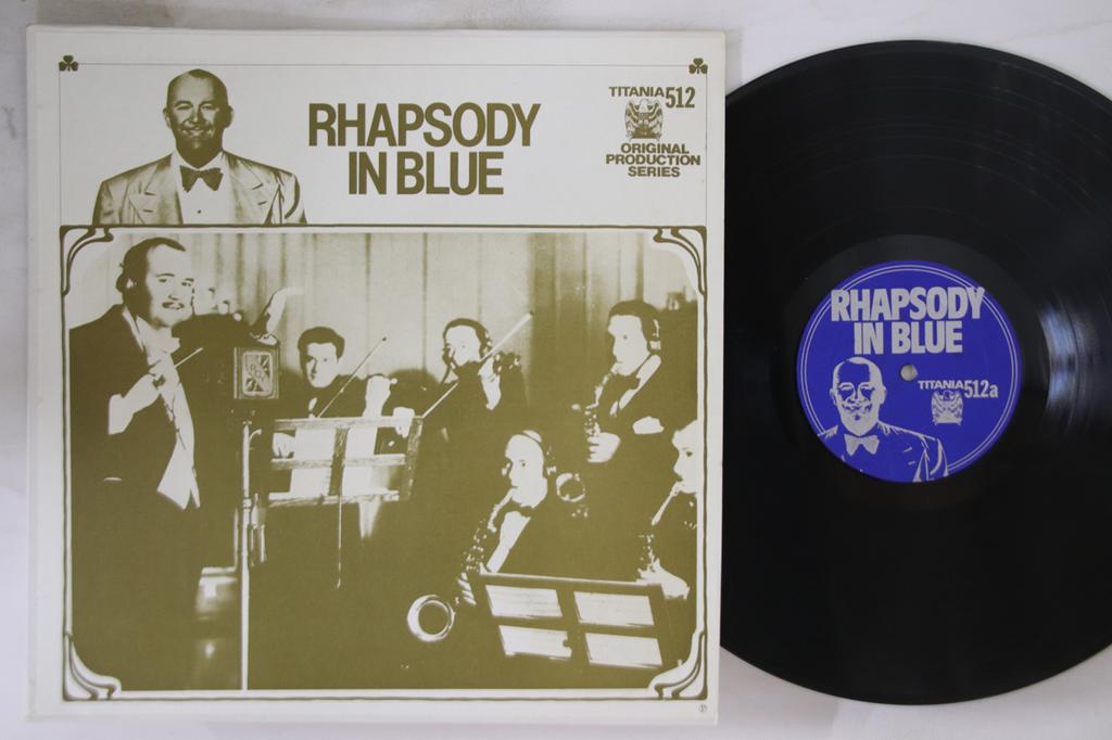 LP Record PAUL WHITEMAN - Rhapsody In Blue TITANIA512 TITANIA US Jazz Used