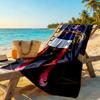 Mbappe Beach Towel High Absorbency & Quick-Dry Comfortable Lightweight Suitable for Sports, Travel, Swimming, Yoga, Bathroom, Beach, And Pool
