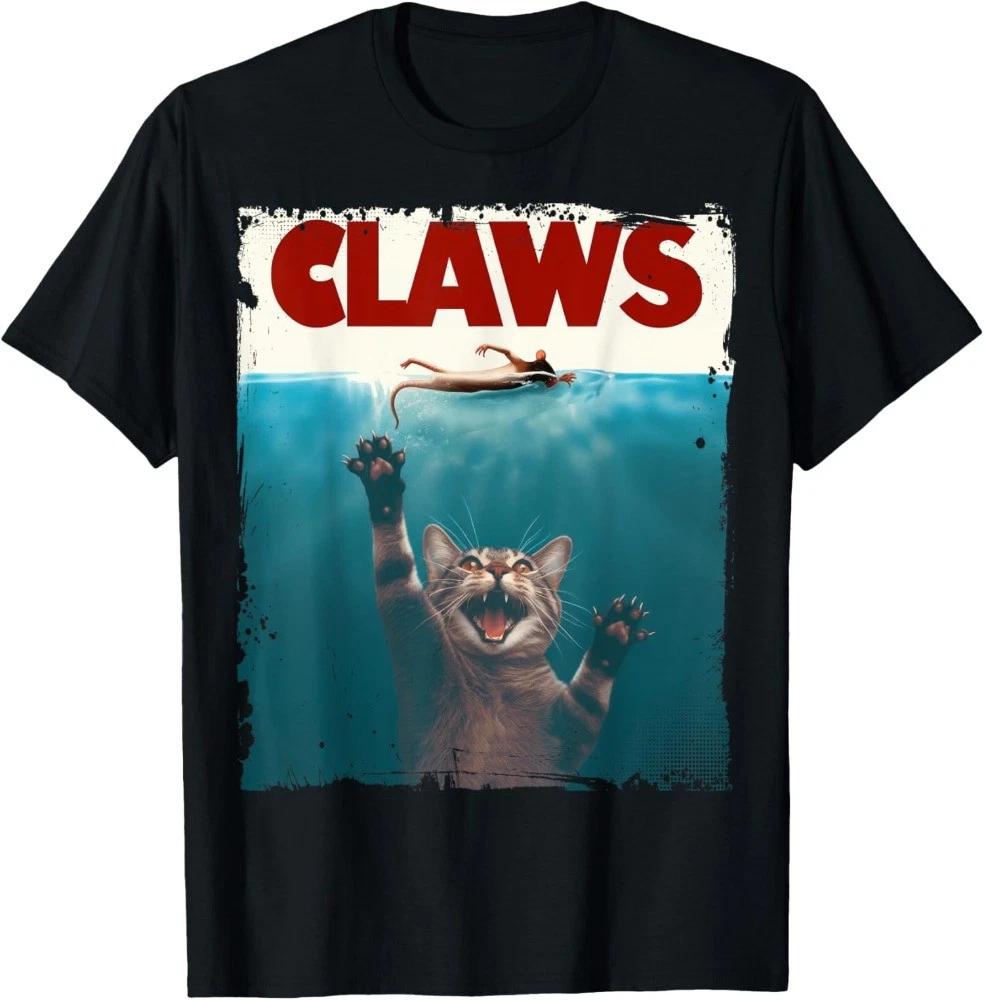 Claws Funny Cat I Love Cat Paws Cat Parody Animal Unisex T-Shirt XXL