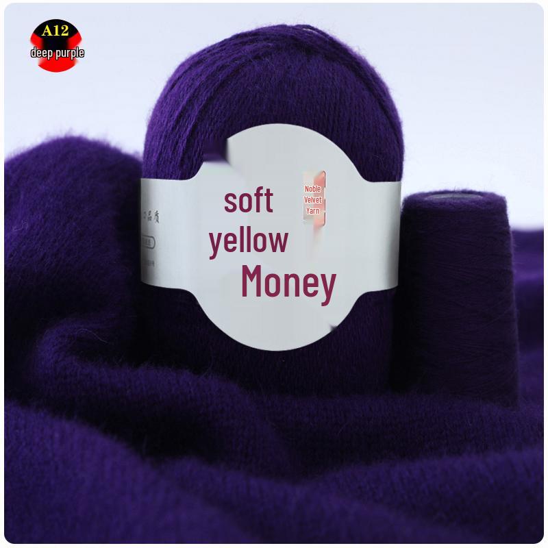 Buy One or Two Skeins, Get One or Two Free: Cashmere Hand-knitting Yarn, Three-ply Medium-thick Wool Yarn for Scarves.