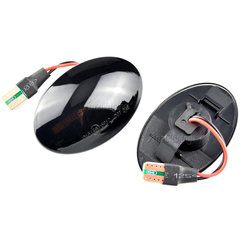 LED Dynamic Side Marker Turn Signal Light Sequential Lamp For Fiat 500 Ford KA Lancia Lybra Ypsilon Alfa 4C For Maserati