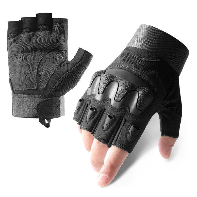 Men's Z902 Outdoor Half-Finger Tactical Gloves for Cycling, Sports, and Military Training