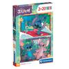 Puzzle 2x20 pezzi. Super colorato. Punto