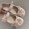 8Pcs/Set Balletcore Pink Bowknot Shoe Charms Women Cute Pearl Floral Summer Sandal Decorations Diy Accessories