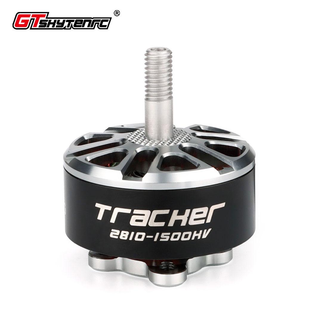 

GTSKYTENRC Tracker 2810 1500KV 4S-6S Безколекторний двигун для Mark4 APEX FPV Фристайл 7 дюймів 8 дюймів Довгий 1 PC чорний