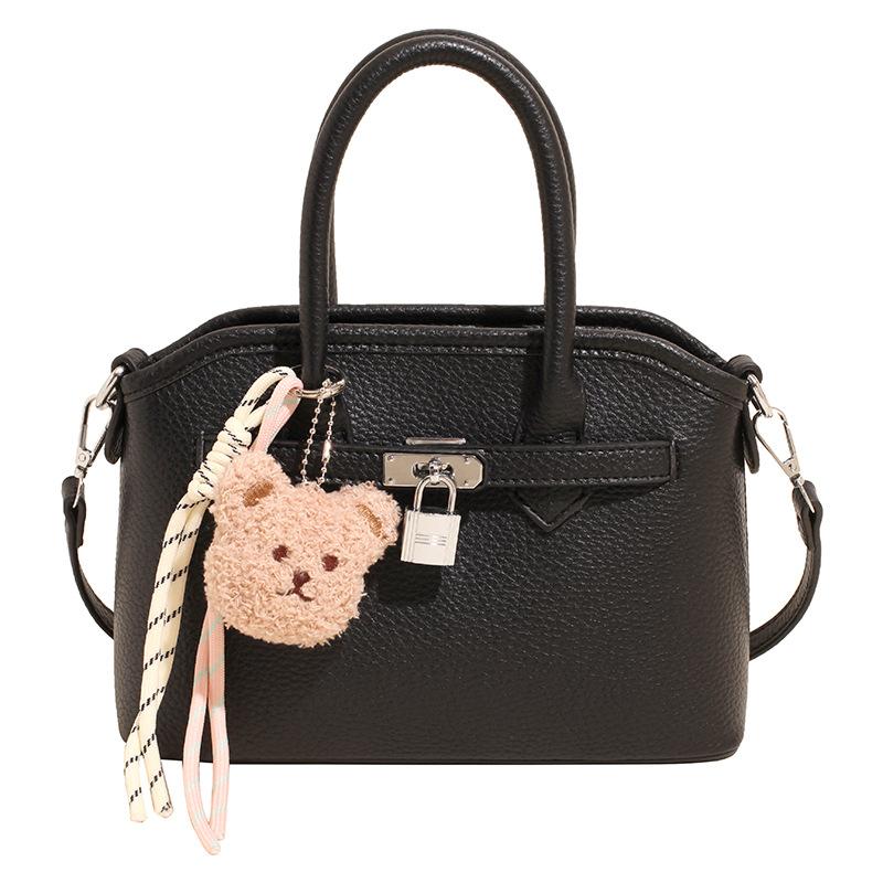 

Fashion Small Square Bag 2025 New Trend Versatile Shoulder Bag Korean Version Simple Casual Underarm Bag Crossbody чёрный