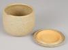 Sento Senga Pottery Iga Ware Ohitsu (Rice Container) Ash Glaze 11-01
