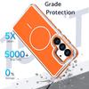 For Samsung Galaxy S25+ / S24+ Magnetic Case Dual Color Shockproof TPU PC Phone Cover